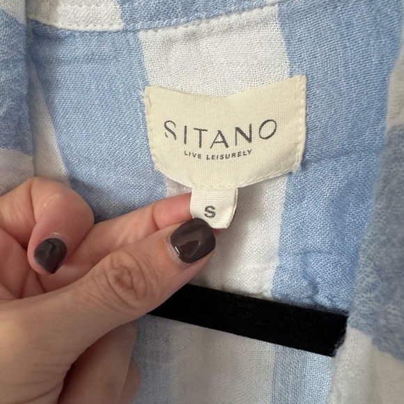 Sitano Striped Coverup - Picture 5 of 6